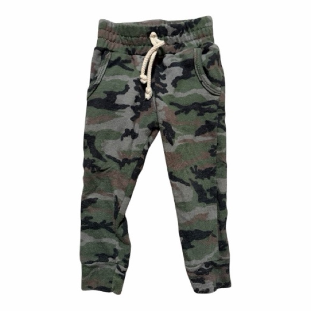 Childhoods Kids Camo Jogger Pants - Green Camouflage 3T